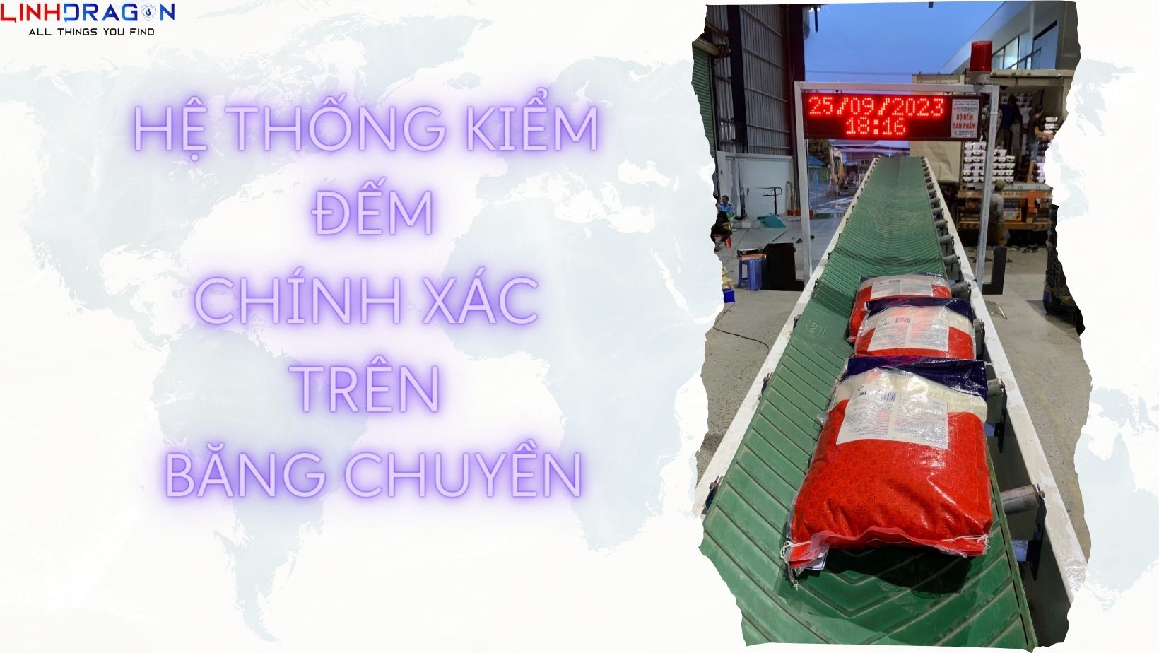 Máy Đếm Sản Phẩm Trên Băng Tải