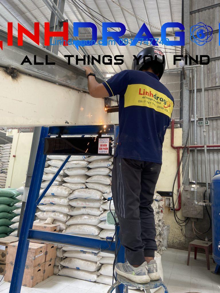 Máy đếm bao trên băng tải
