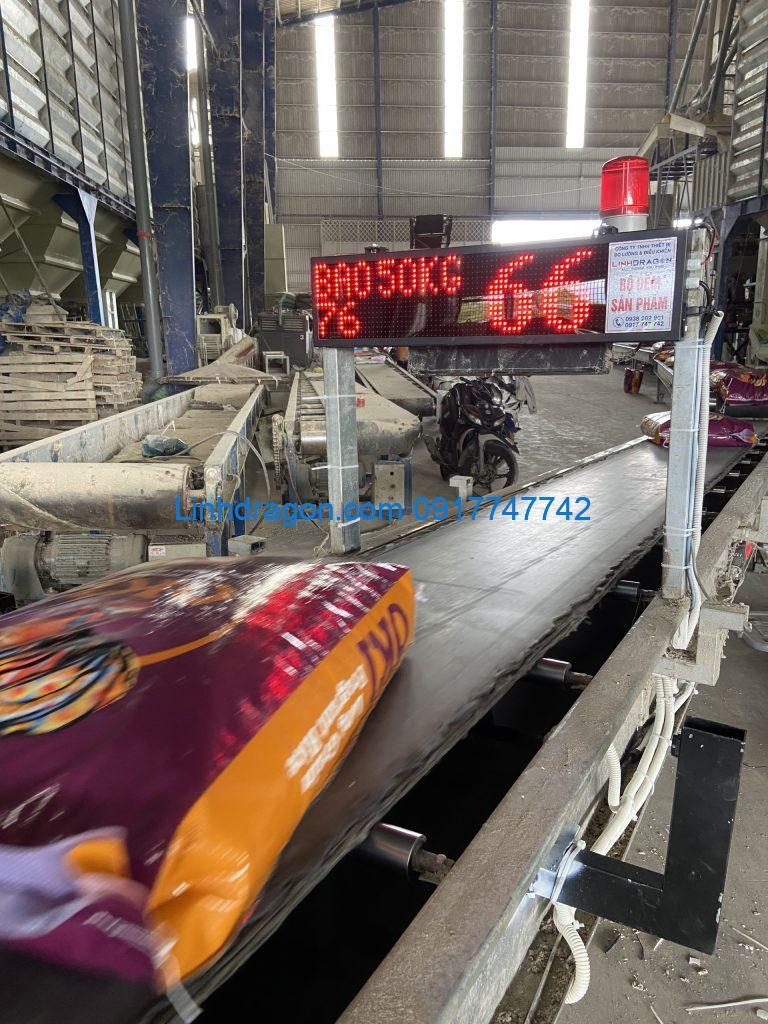 Bộ đếm số lượng bao gạo tại Nhà Máy Đức Tài 2 - Cái Bè - Tiền Giang